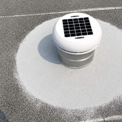 Commercial Sol-A-Vent Installation