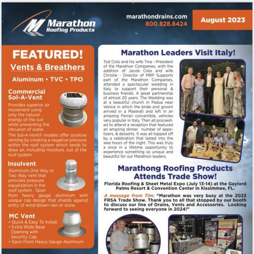 August 2023 Newsletter - Marathon Leaders Visit Italy!