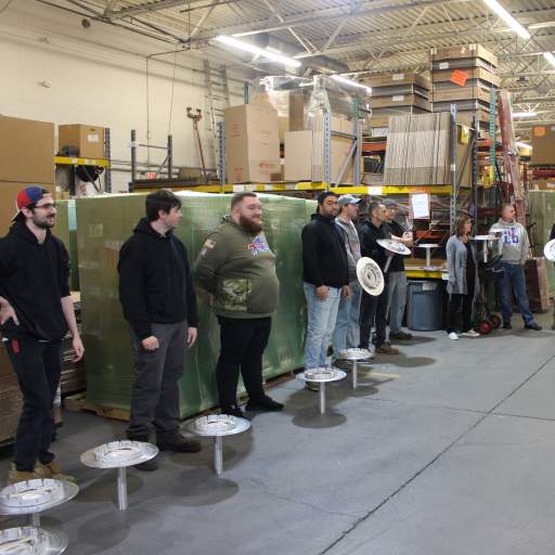 Marathon Celebrates The Holidays - 1st Annual Drain Hoisting Contest