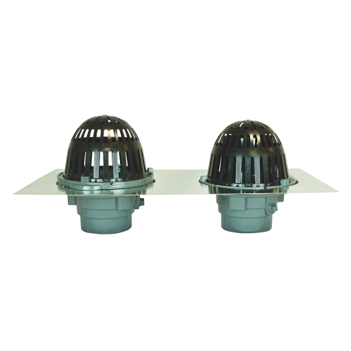 RD-260 Small Area Dual Overflow Roof Drain