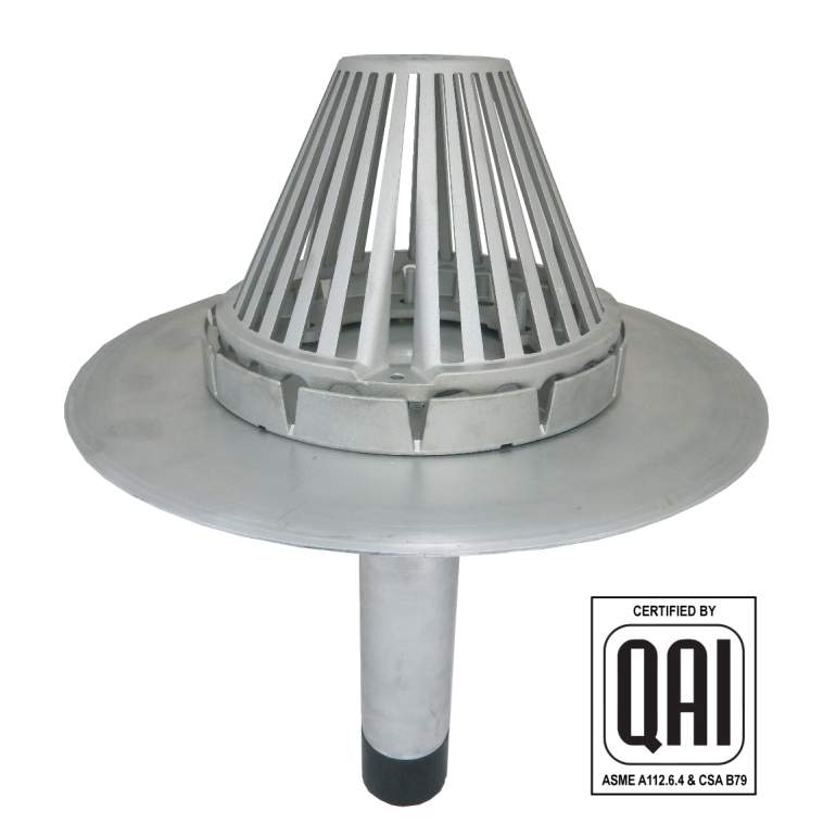 Aluminator Roof Drain