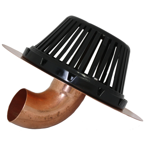 Century Premium Side Outlet Copper Roof Drain