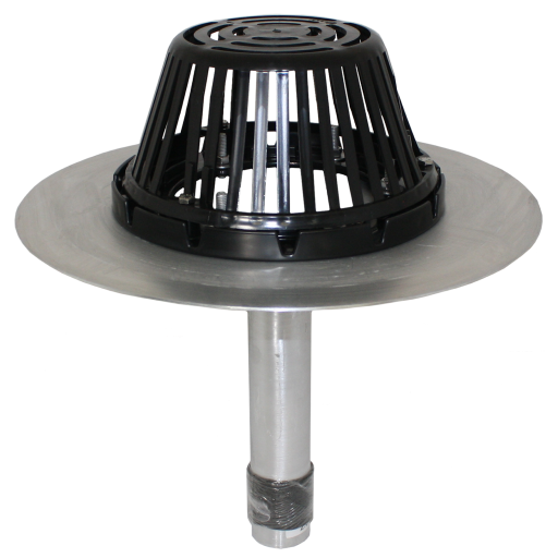 Aluminum Fast Flow Roof Drain